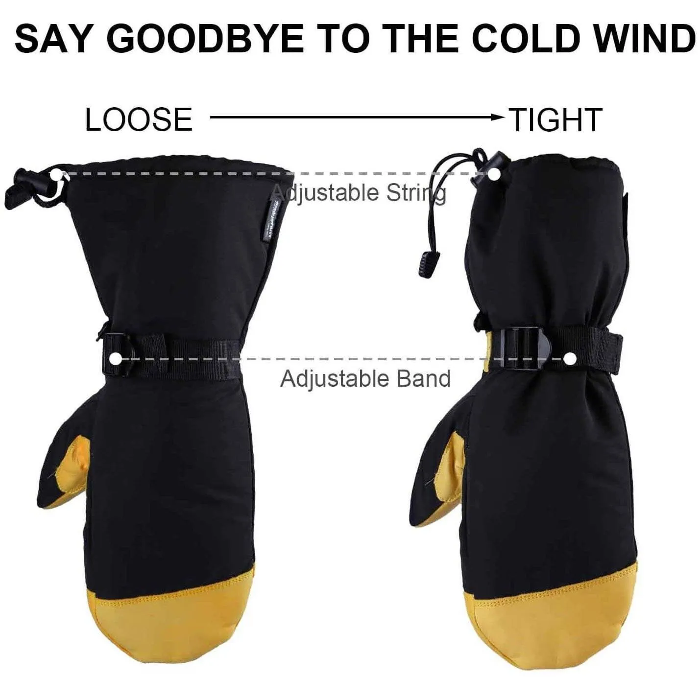Winter Ski Thermal Gloves for Men and Women