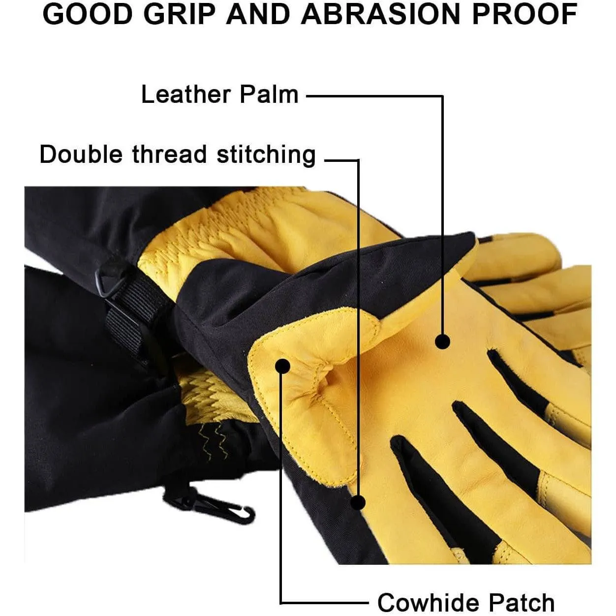 Winter Ski Thermal Gloves for Men and Women