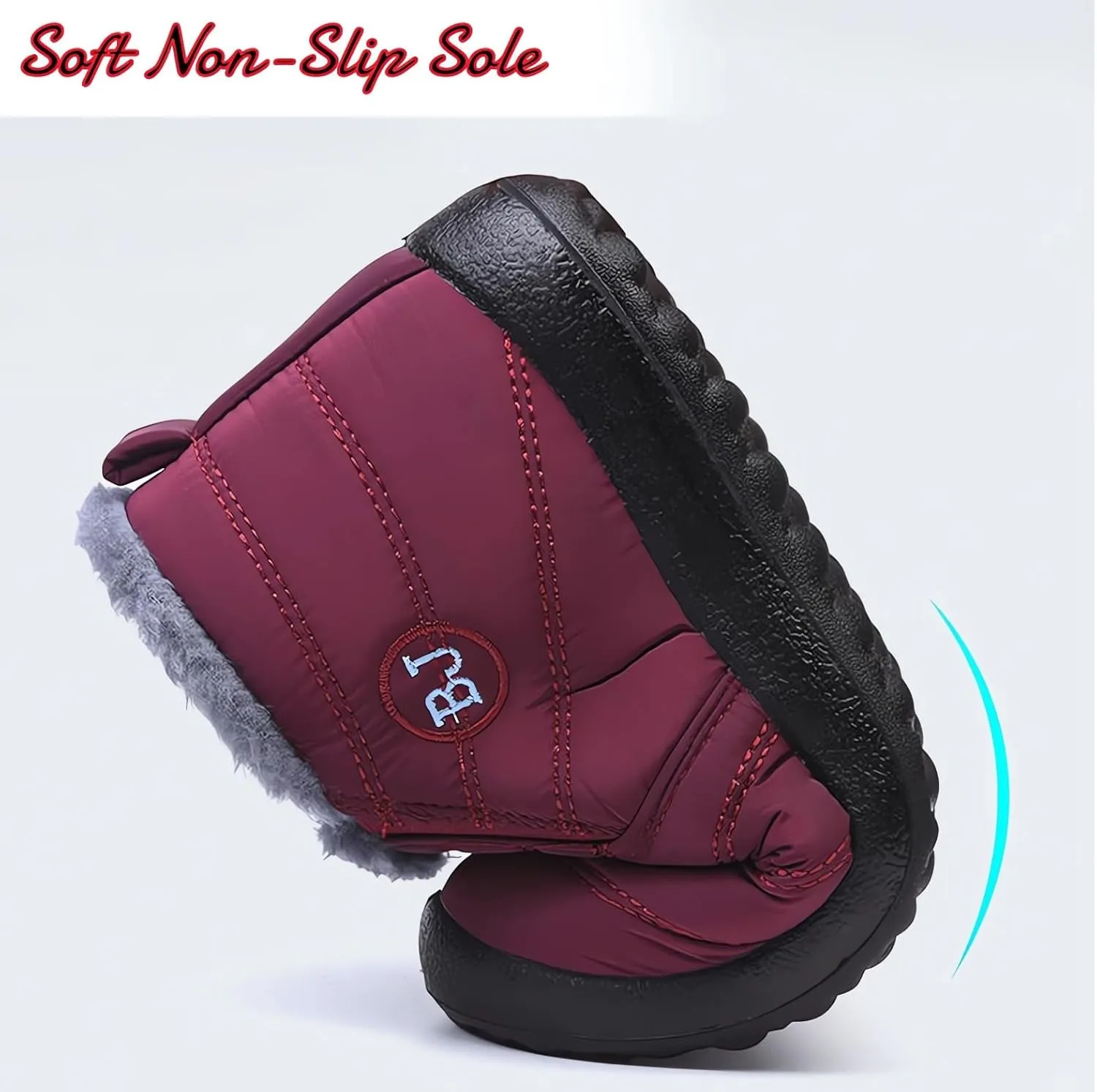 Womens And Men Snow Boots WaterproofWomen'S Winter Thermal BootsWinter Warm Hiking Work Comfy Boots Sneakers Walking Shoes