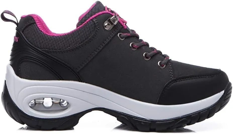 Womens Breathable Walking Shoes Sports Running Sneakers Waterproof Backpacking Climbing Hiking Shoes Camping