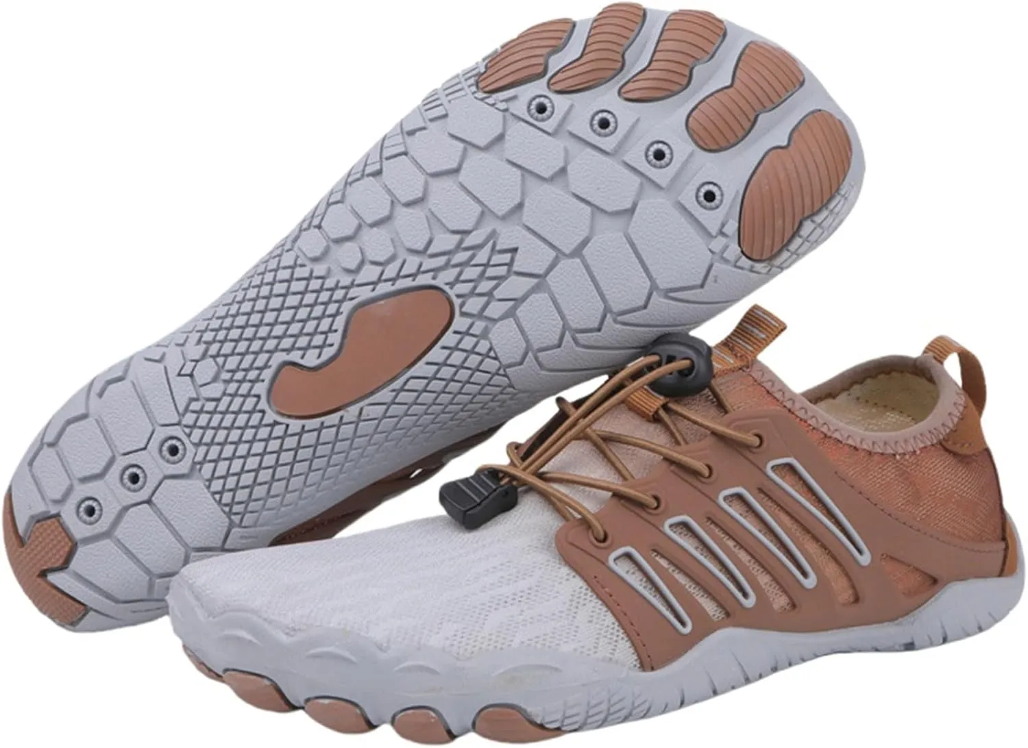 Womens Mens Hiking Footwear Quick Dry Water-Resistant Beach Shoes,Wide Toe Box&Zero Drop Trail Running Shoes,Lightweight Non-Slip Healthy Breathable Barefoot Footwear for Fishing Hunting
