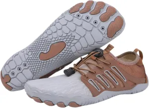 Womens Mens Hiking Footwear Quick Dry Water-Resistant Beach Shoes,Wide Toe Box&Zero Drop Trail Running Shoes,Lightweight Non-Slip Healthy Breathable Barefoot Footwear for Fishing Hunting