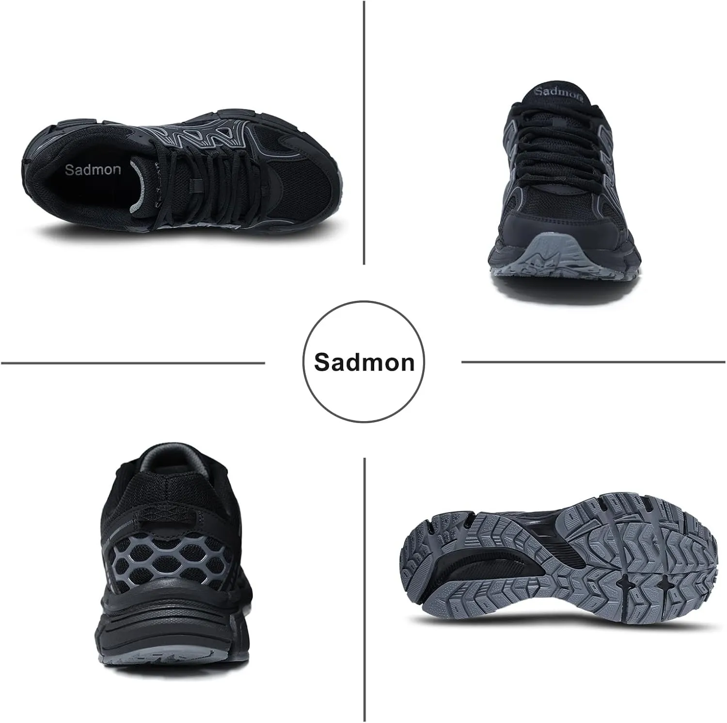 Women's Non-Slip Trail Running Shoes Support Sneakers Tennis Shoes Casual Walking Sneakers