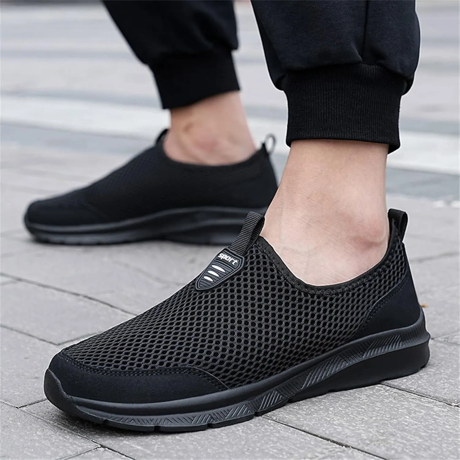 Womens Non Slip Work Shoes Slip On Water Resistant Non Slip Work Shoes Women Sports Women's Casual Shoes Dress Sneakers Black Tennis Shoe Loafers Shoe