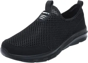Womens Non Slip Work Shoes Slip On Water Resistant Non Slip Work Shoes Women Sports Women's Casual Shoes Dress Sneakers Black Tennis Shoe Loafers Shoe