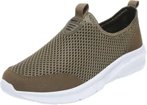 Womens Non Slip Work Shoes Slip On Water Resistant Tennis Shoes Womens Wide Feet Casual Dress Shoes Brown Sneakers Platform Tennis Shoe Trainers Shoe