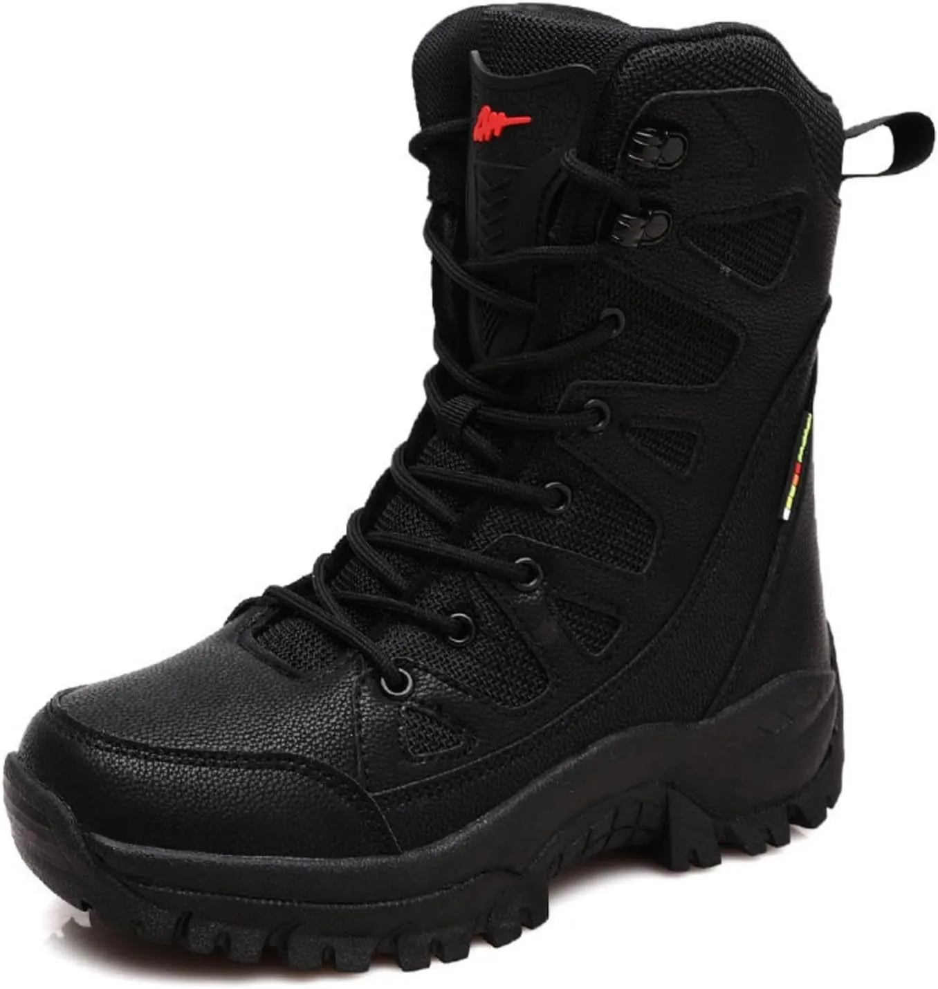 Women's Snow Boots,Big Size Military Boots Combat,Men's and Women's High Top Padded and Thickened Hiking Snow