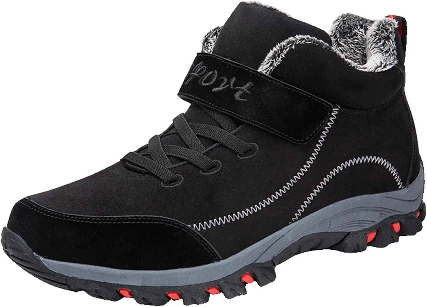 Women's Winter Ankle Boots Comfort Running Shoes Plus Velvet Warm Snow Boots Water Proof Insulated Winter Boots