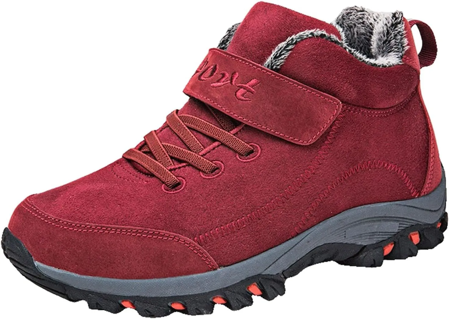 Women's Winter Ankle Boots Comfort Running Shoes Plus Velvet Warm Snow Boots Water Proof Insulated Winter Boots