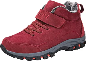 Women's Winter Ankle Boots Comfort Running Shoes Plus Velvet Warm Snow Boots Water Proof Insulated Winter Boots