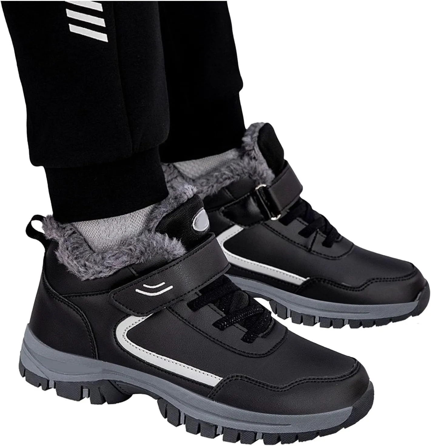 Women's Winter Ankle Boots Plus Velvet Warm Snow Boots Water Proof Insulated Boots Fashion Short Snow Boots