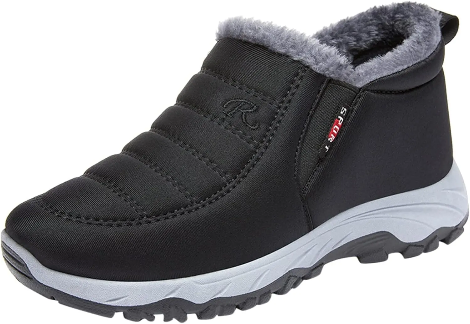 Women's Winter Snow Boots Plus Velvet Warm Snow Boots Slip On Winter Boots Comfort Tall Slip on Winter Boots for Women