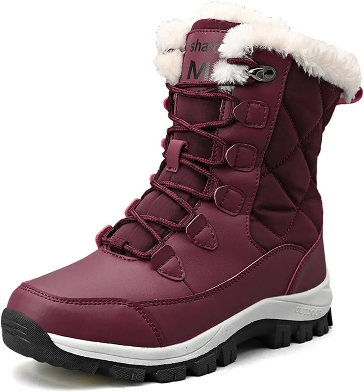 Women's Winter Thermal Boots for Women Waterproof Snow Winter Warm Hiking Work Comfy Fashion Women's Shoes