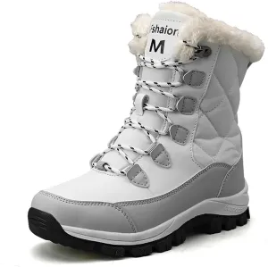 Women's Winter Thermal Boots for Women Waterproof Snow Winter Warm Hiking Work Comfy Fashion Women's Shoes