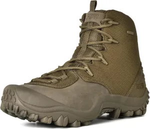 XPETI DUTY Men's Bravo Leather Military Boots Waterproof Tactical Boots