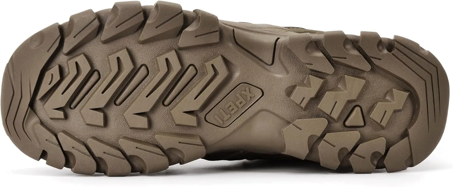 XPETI DUTY Men's X-FORCE 8'' Leather Military Boots Waterproof Tactical Boots
